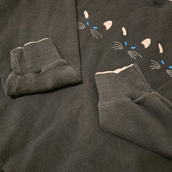 Vintage Black Cat Sweater - Picture 7 of 10